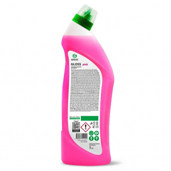 Купить Гель чистящий для ванны и туалета GRASS "Gloss pink" 1000 мл.   125544 фото №2