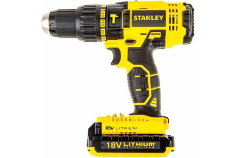 Купить Дрель аккумуляторная STANLEY SCH 201 D2K ударная кейс Li-ion 18V 2.0Ah фото №11