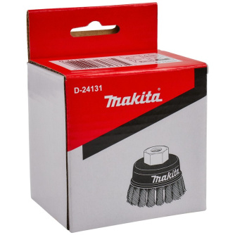 Купить Щетка Makita 75 мм круглая витая для УШМ   D-24131 фото №4