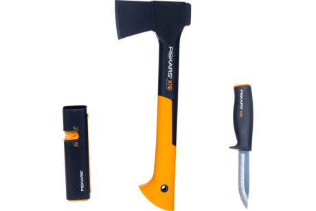 Купить Топор-колун X7 + точилка + нож FISKARS К40 1059024 фото №2