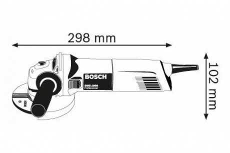 Купить УШМ BOSCH GWS 1000     0.601.821.8R0 фото №6