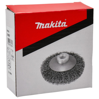 Купить Щетка Makita 100 мм коническая витая для УШМ   D-39827 фото №4