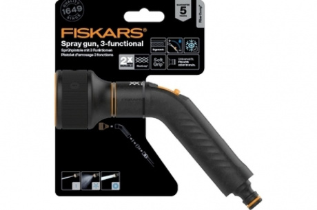 Купить Пистолет-распылитель Fiskars FiberComp регулируемый с 3 фунциями  1054782 фото №6